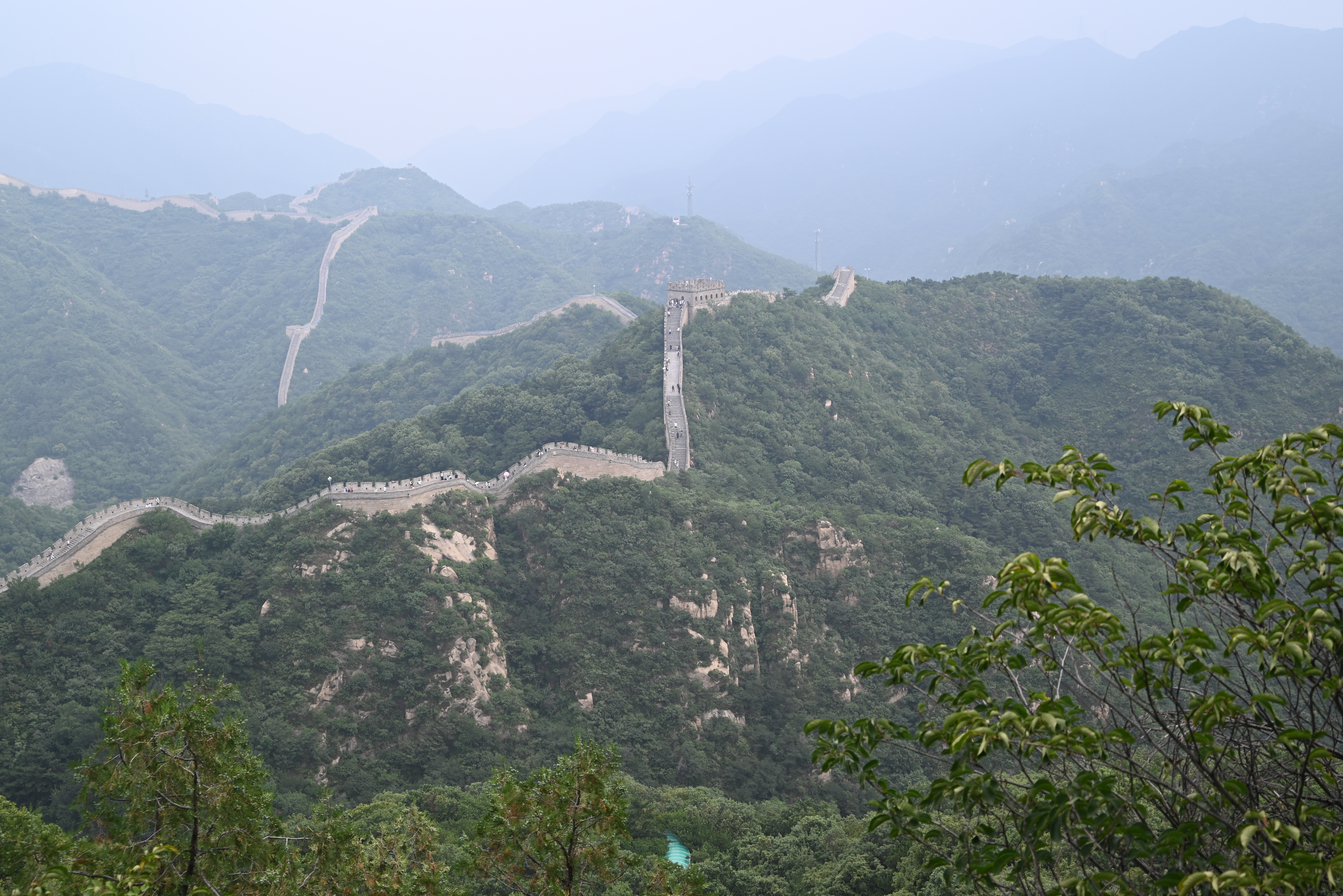 Great wall mountains
