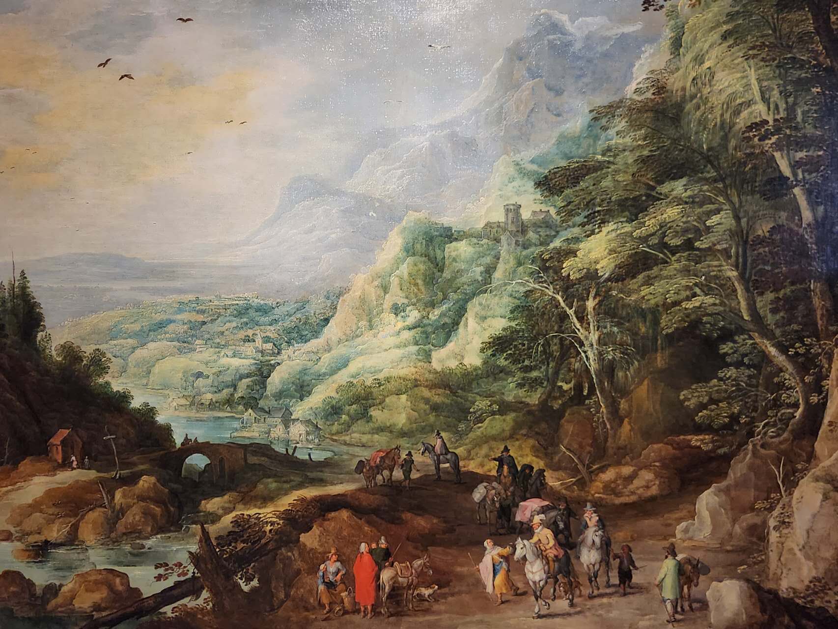 Museum landscape painting