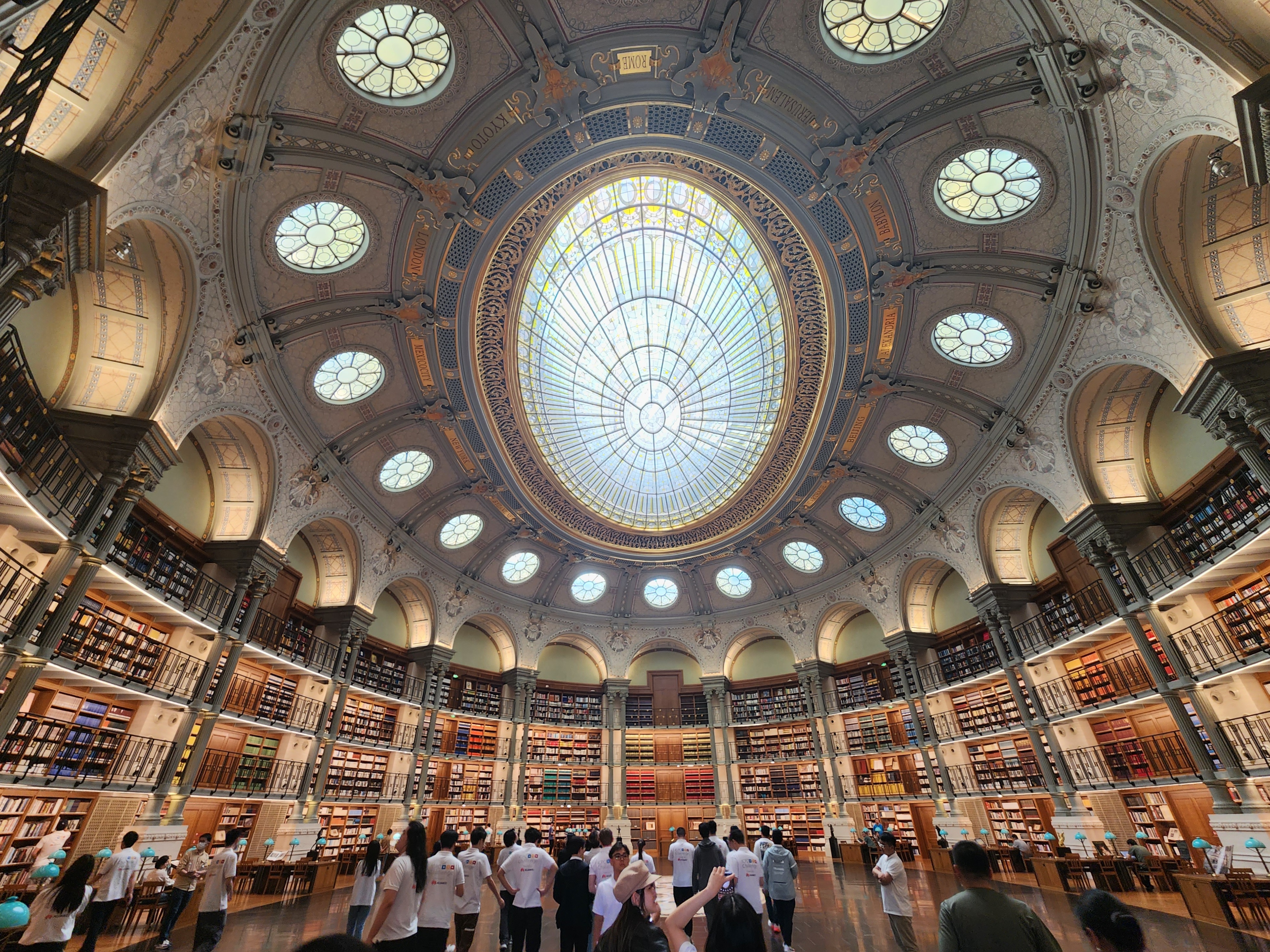 Ox horn library dome
