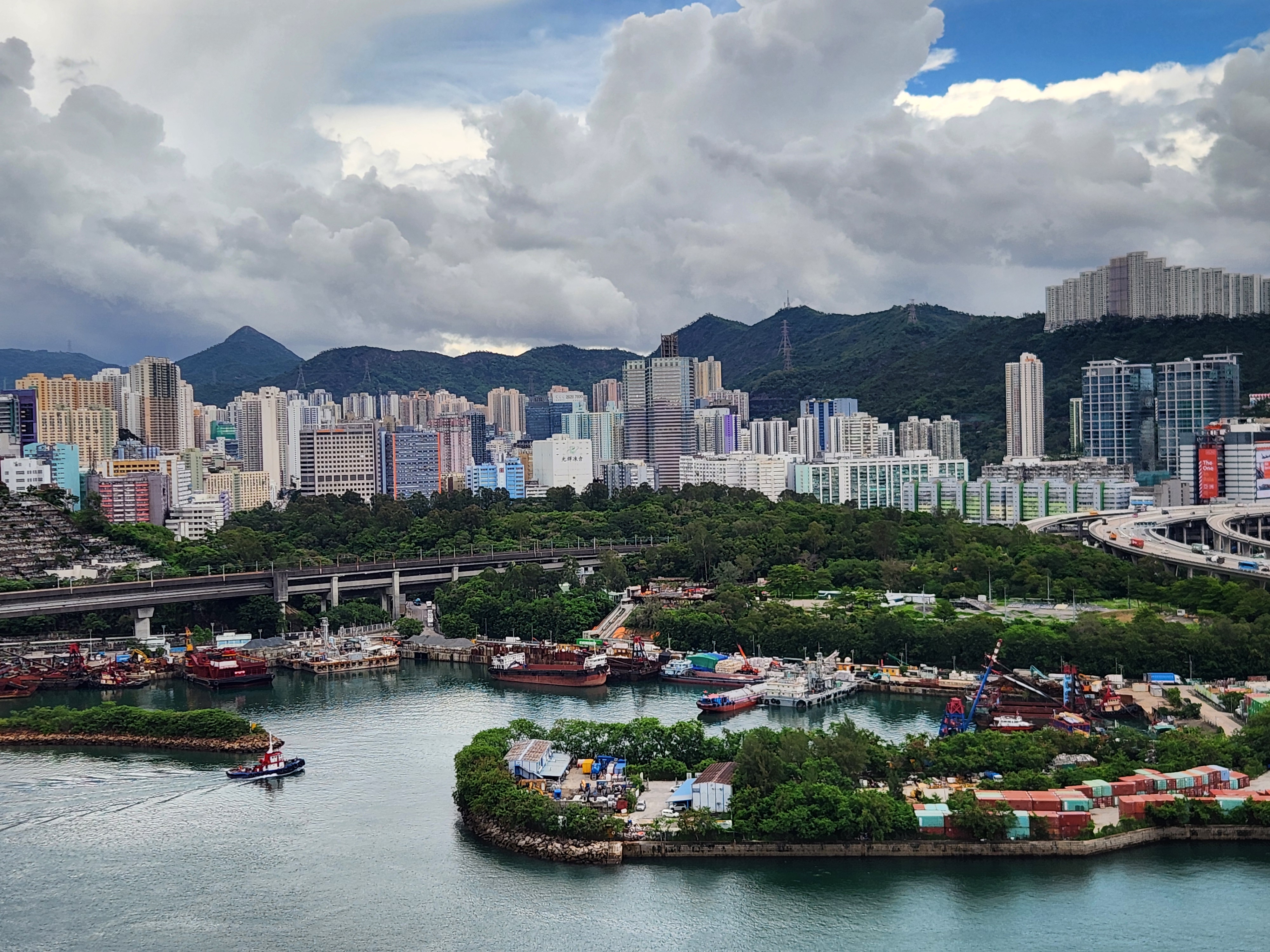 Ocean park harbour view