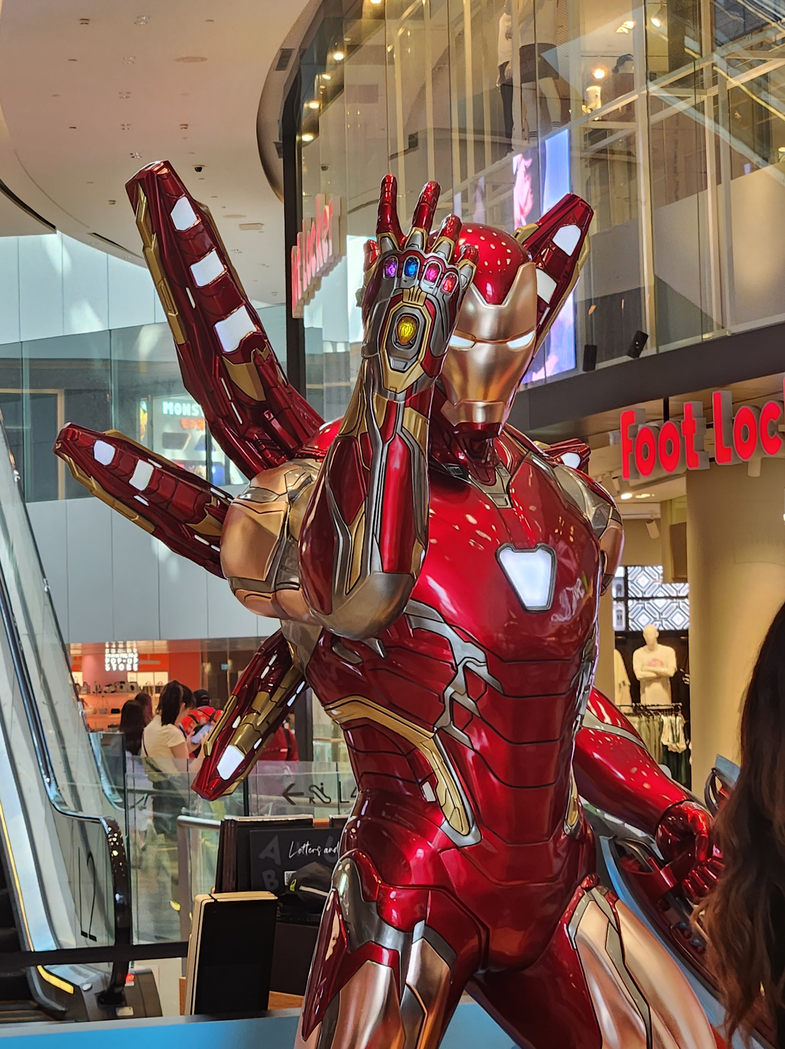 Iron man exhibit