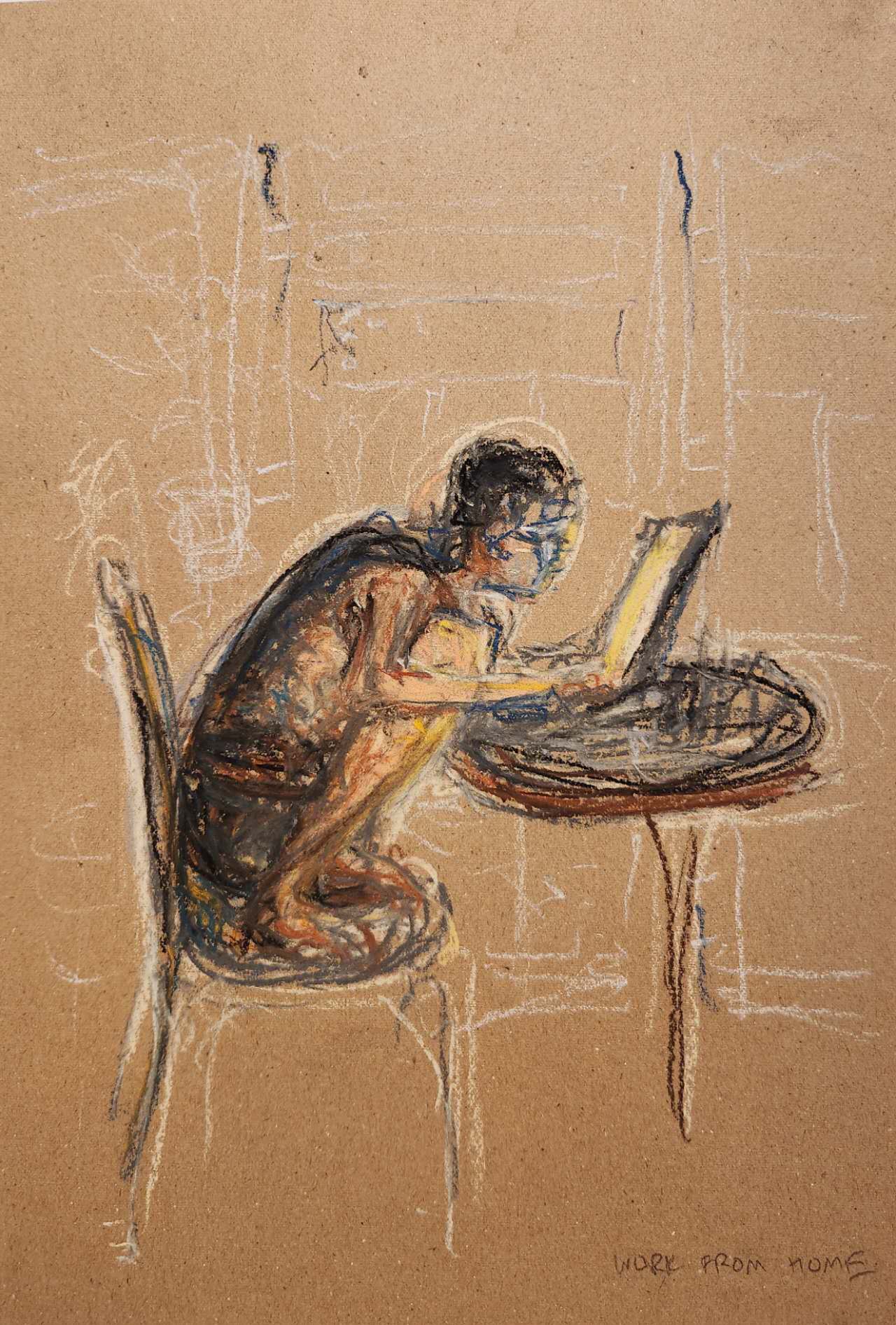 Museum figure sketch
